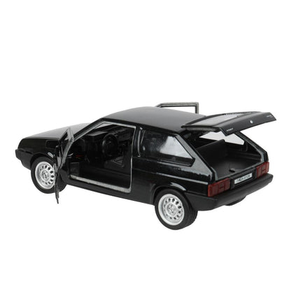 Machine en métal pour LADA Lada 2108 "СПУТНИК", 12 cm, extérieur, sac, moteur, dans la carrosserie du parc technologique dans la carrosserie 2*36 pouces