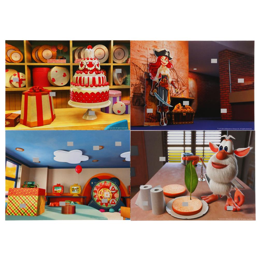 Буба. Игра с липучками в коробке. Умные игры в кор.20шт