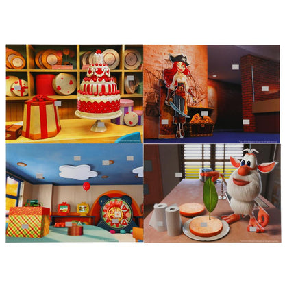 Буба. Игра с липучками в коробке. Умные игры в кор.20шт