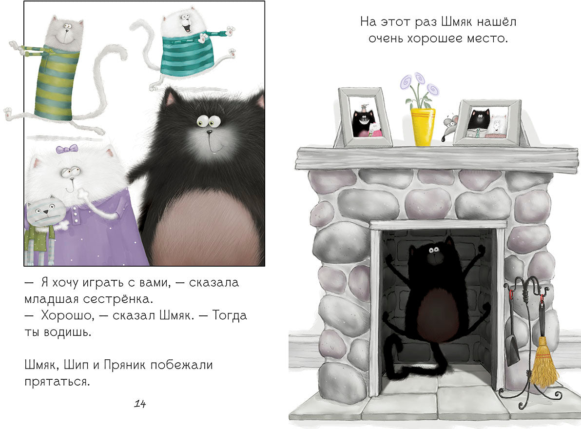 Клевер. Котенок Шмяк. Давай играть!/Скоттон Р.