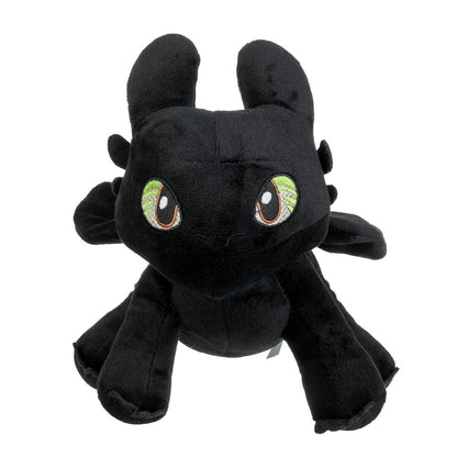 M118611DB-20NS Игрушка мягкая дракон черный 20см, без чипа Добрые игрушки в кор.24шт