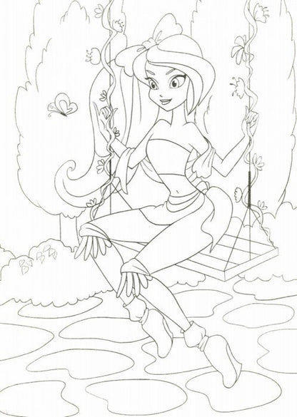 РАСКРАСКА А4 эконом. ЛЮБИМЫЕ ФЕИ