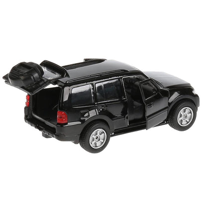 SB-17-61-MP-N(BL)-WB 275013 Машина металл MITSUBISHI pajero, 12 см, двери, багаж, инерц., кор. Техно