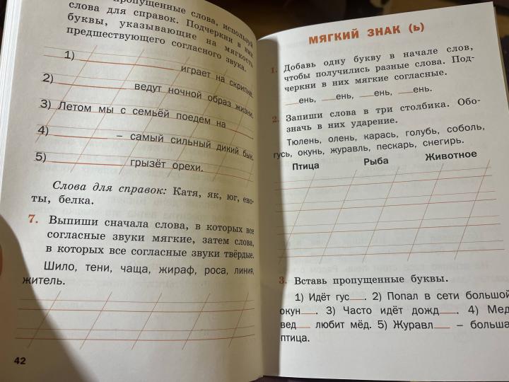 РТ Русский язык 1 кл. рабочая тетрадь к УМК Канакиной, Горецкого (Школа России). НОВЫЙ ФГОС