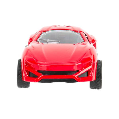 Машина металл Хот Вилс СПОРТКАР 9,5 см, красный, инерц., кор. - в кор.2*120шт