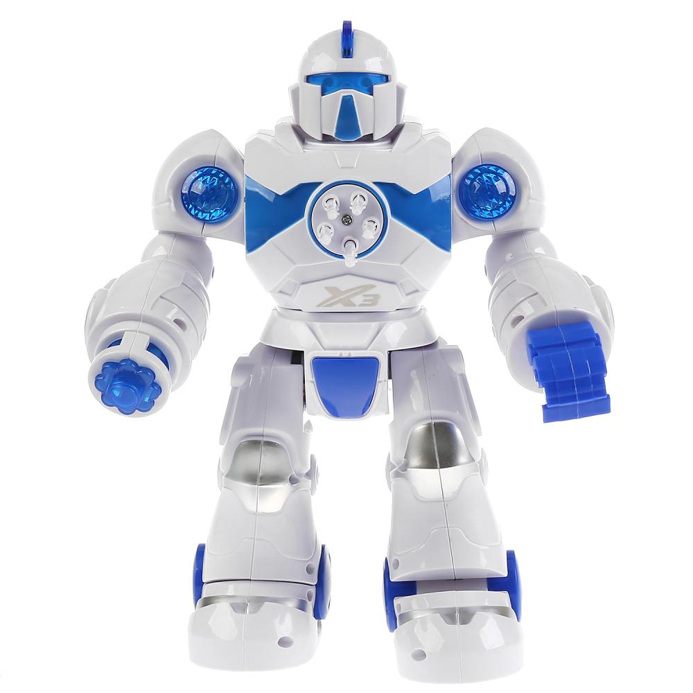 Робот на бат. свет+звук, русс. чип, стреляет на русском. кор. 22,5*11*28см ТЕХНОДРАЙВ в кор.2*18шт