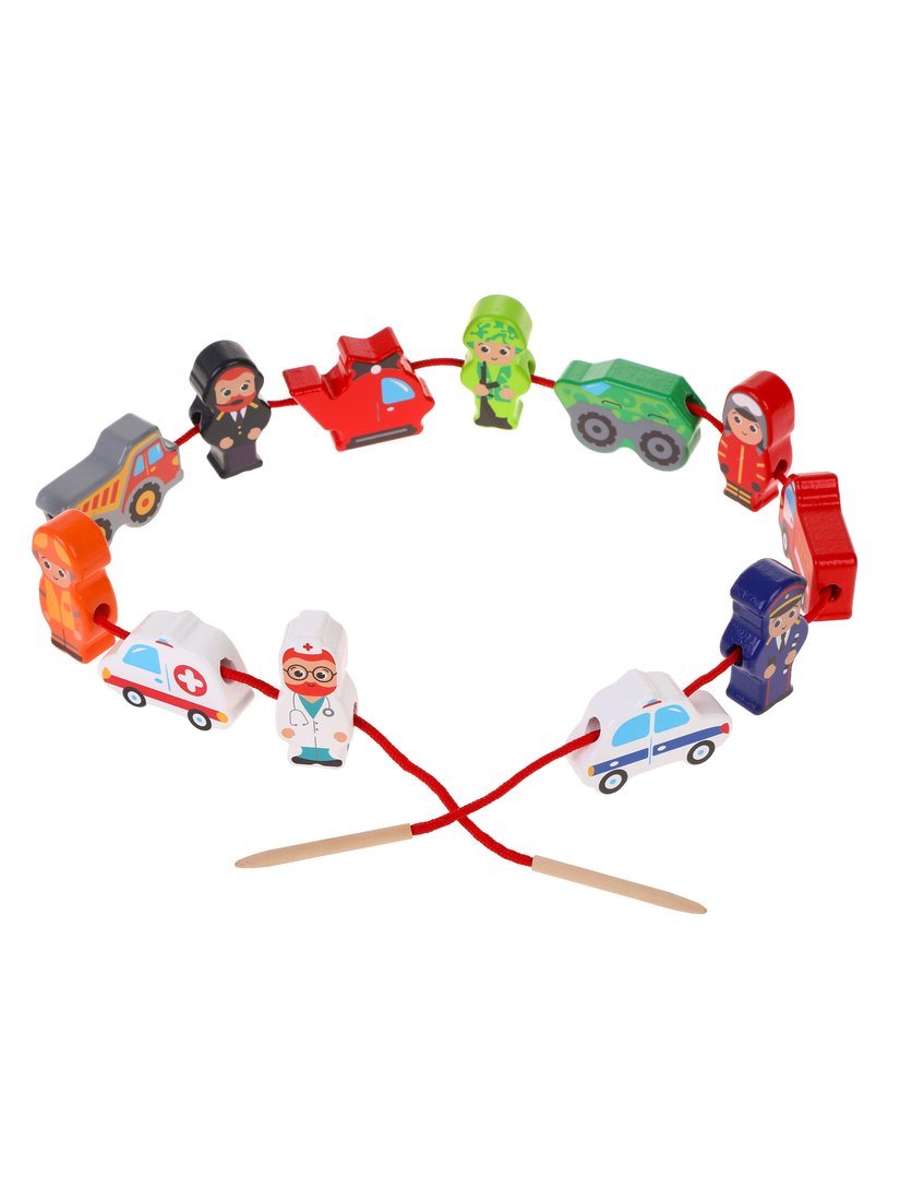 MAPACHA. 76858 Шнуровка "Транспорт" 12 дет. МРЦ 500 руб.