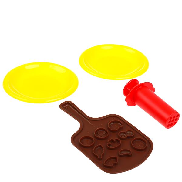 Набор с тестом для лепки и формочек пицца, 24 см МУЛЬТИ АРТ в кор.8шт