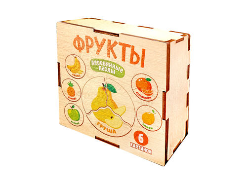 Paquet "Фрукты" (6 cartes)