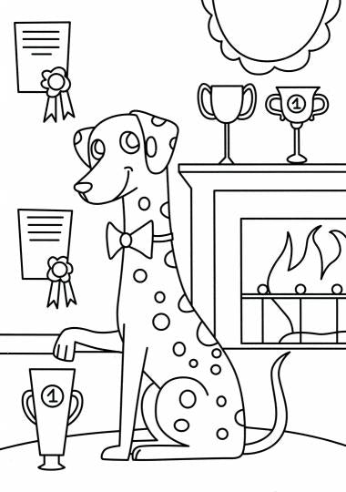 РАСКРАСКА А4 эконом. КОШКИ И СОБАКИ