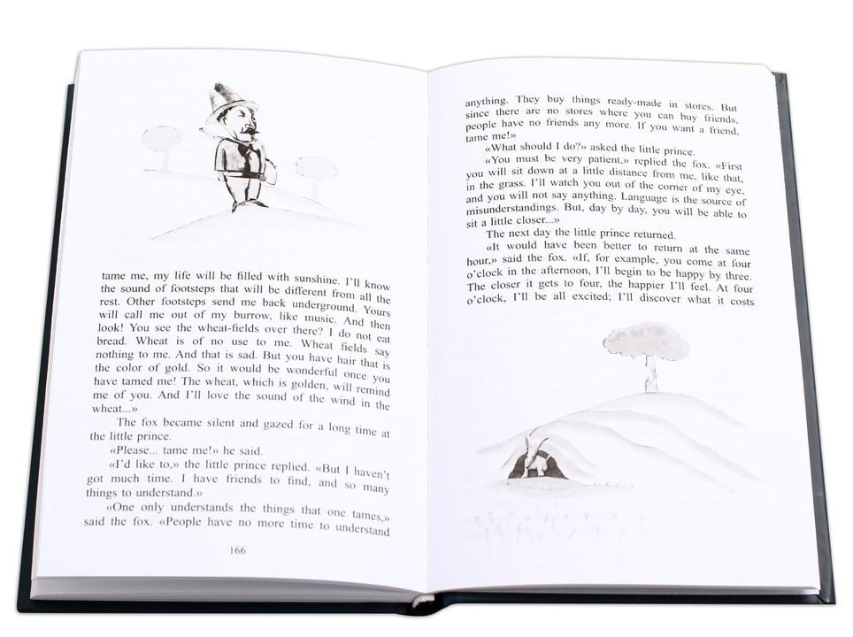 Сент-Экзюпери. Le petit prince. Bilingwa. Citation de votre auteur. (русск. и англ. яз.)