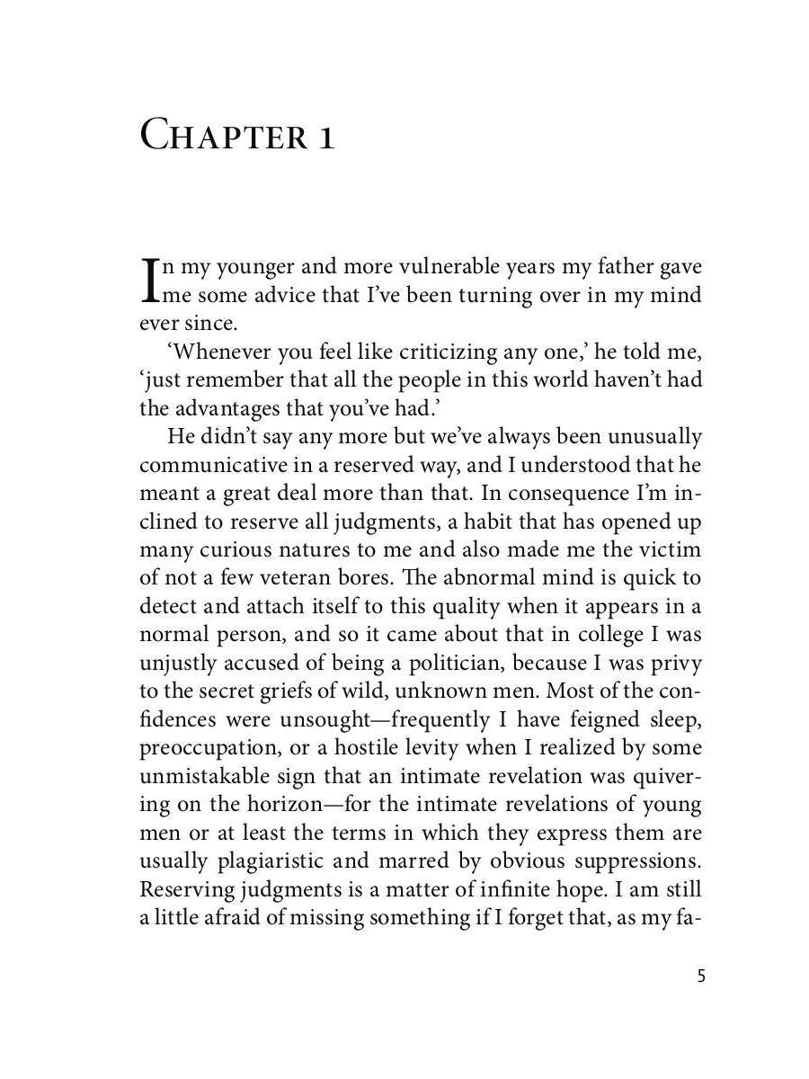 The Great Gatsby: роман на анг.яз