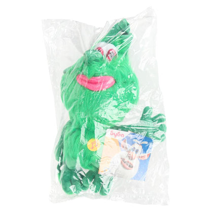 Мягкая игрушка БУБА зеленый 20 см, вышитые глаза, озвуч. "МУЛЬТИ-ПУЛЬТИ" в кор.24шт