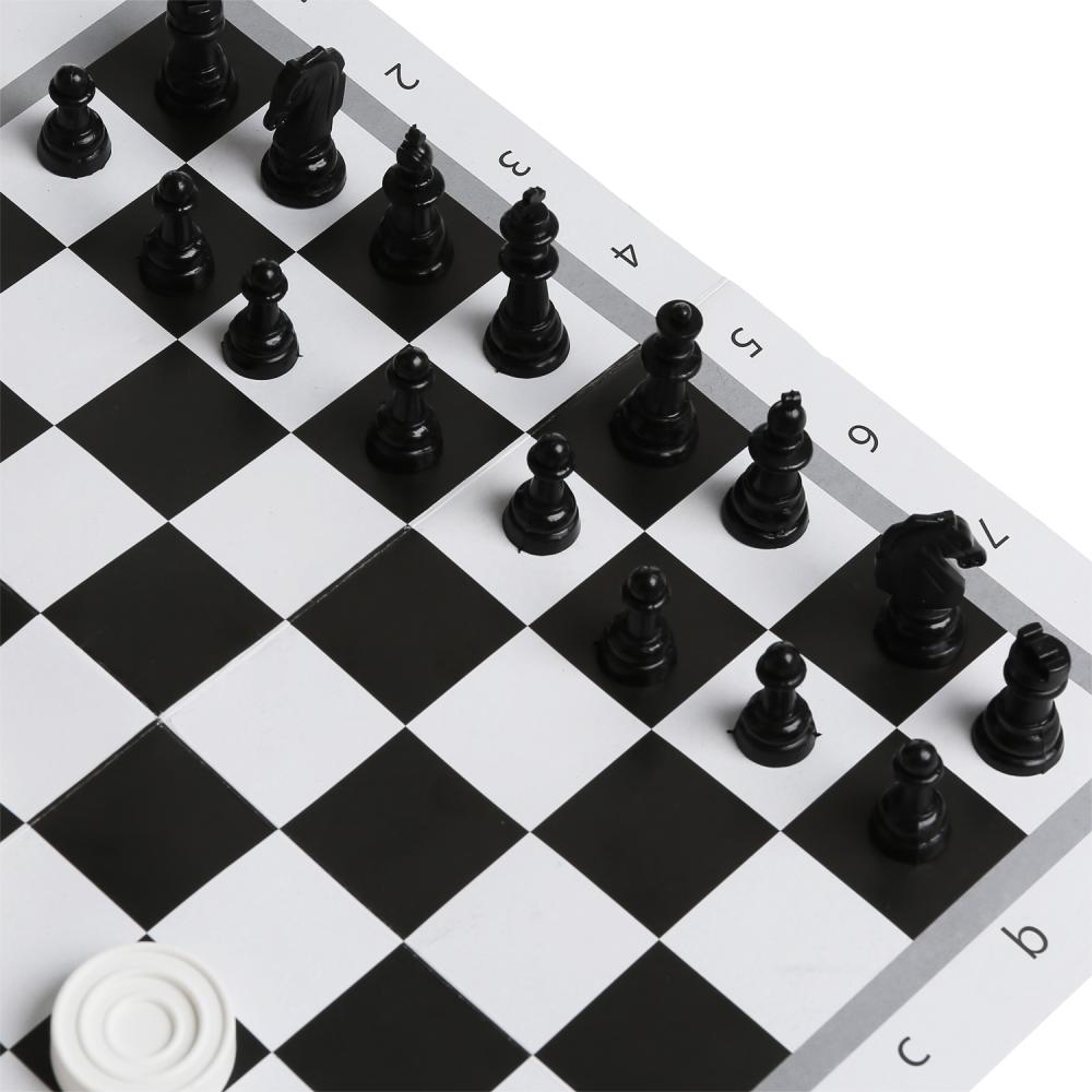 Vous devez jouer des chaises et des chaises 2 en 1 dans un paquet avec un petit format. Умные игры в кор.40шт