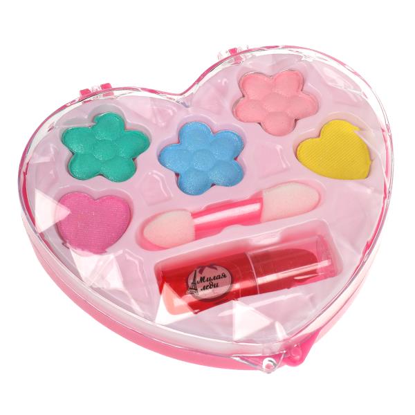 Косметика ДЛЯ ДЕВОЧЕК тени век, помада для губ, applicateur en cor.2*180шт