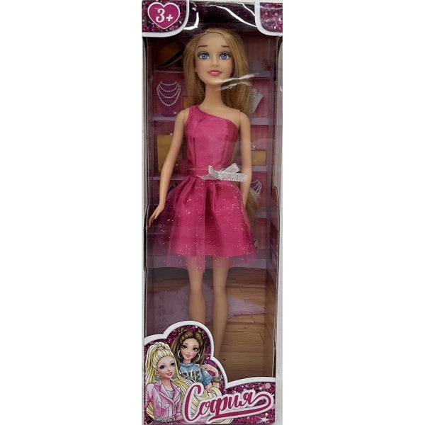 Кукла 29см София, бесшарнирная, кор КАРАПУЗ в кор.24шт