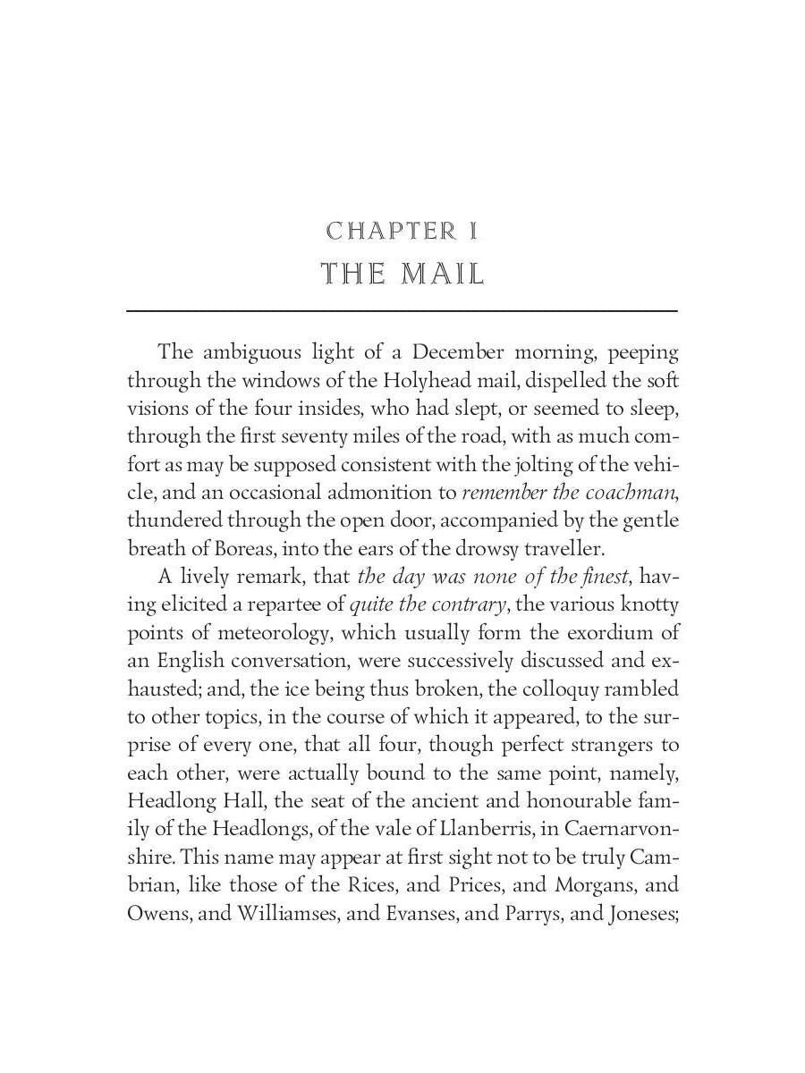 Headlong Hall = Безумный Дом: кн. на англ.яз