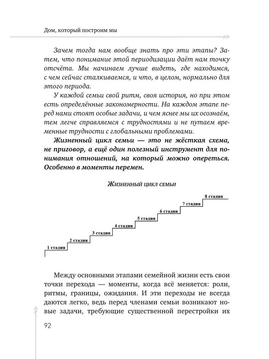Дом, который построим мы. Простые правила счастливых семейных отношений. Беседы с семейным психологом о любви, ссорах и счастье