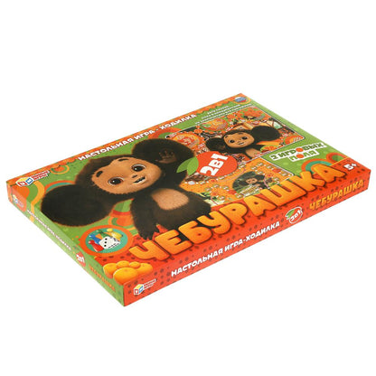 Cheburachka. Настольная игра-ходилка 2в1. 330х217х27мм. Умные игры в кор.20шт