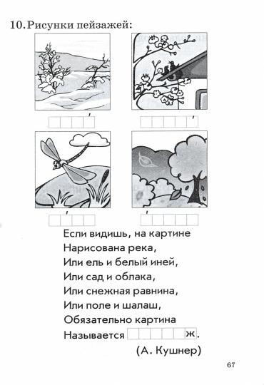 Зачетная тетрадь. Тематический контроль знаний учащихся. ОКРУЖАЮЩИЙ МИР 1 класс. ФГОС. /Барылкина Л.П (Учитель)