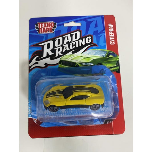 Машина металл ROAD RACING СУПЕРКАР 7 см, в ассорт, блист. Технопарк в кор.576шт