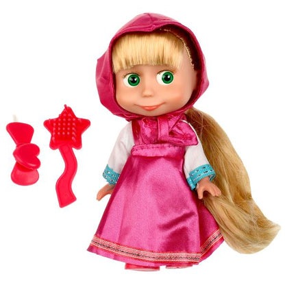 La tête de Masha et la masse de 15 cm, sans звука, акс, кор КАРАПУЗ в кор.30шт