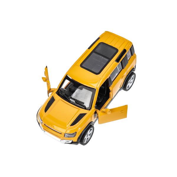 Véhicule en métal range rover DEFENDER 10,5 cm, double, inertie, cor. Parc technologique en cor.2*120шт