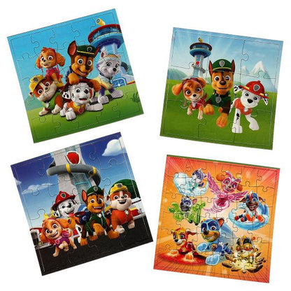 Суперщенки. Пазл классический в коробке. Набор пазлов 4 в 1. 175х175х50мм. Умные игры в кор.20шт