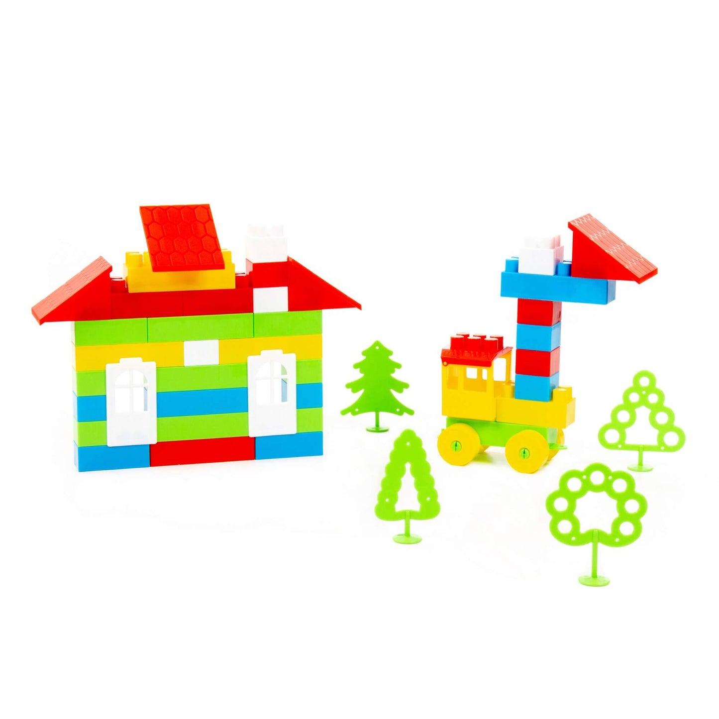 Полесье. Конструктор "Строитель" 95 эл. Средний арт.0583 /10