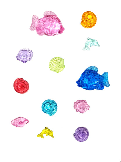 Раскопки "26 артефактов" (6 рыбок, 20 мелких ракушек)