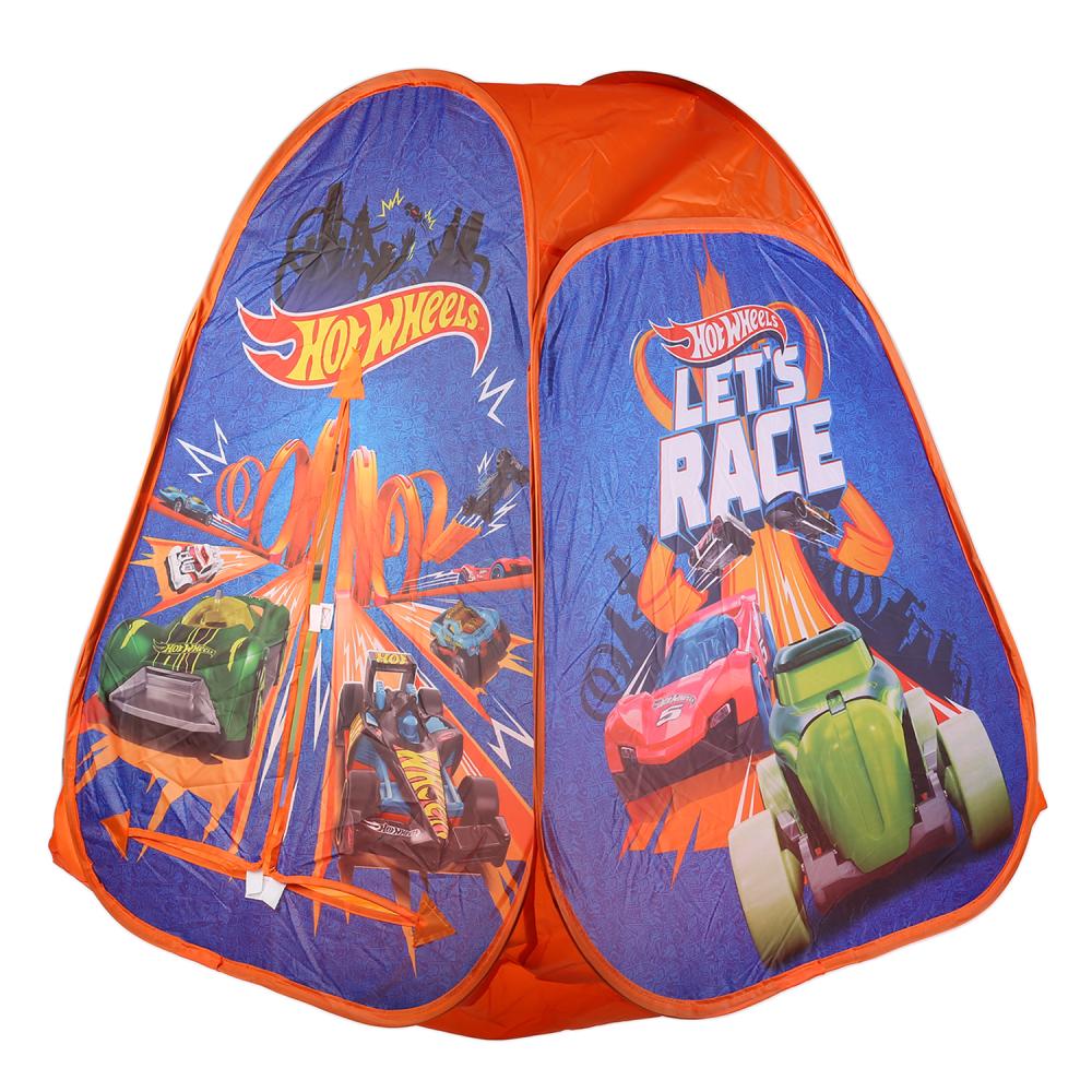 Палатка детская игровая HOT WHEELS 81х90х81см, в сумке Играем вместе в кор.24шт