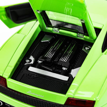Machine en métal pour voiture lamborghini gallardo lp 560-4, 18 cm, double, sac de transport technologique dans la couleur 2*6 pouces