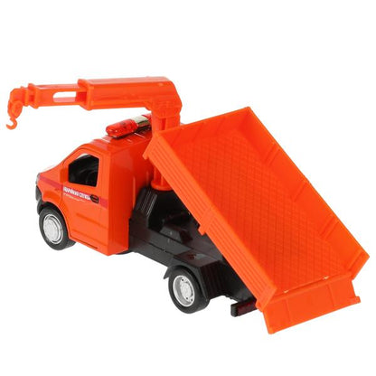 Машина металл ГАЗЕЛЬ NEXT АВАРИЙНАЯ СЛУЖБА 16 см, двер, подв дет, ин, кор. Parc technologique dans le cor.2*30шт