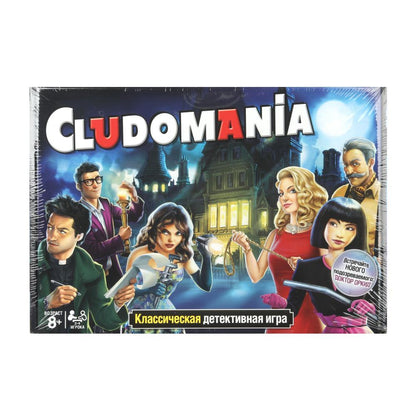 Cludomania. Классическая детективная игра.345х240х45 мм. Умные игры в кор.12шт