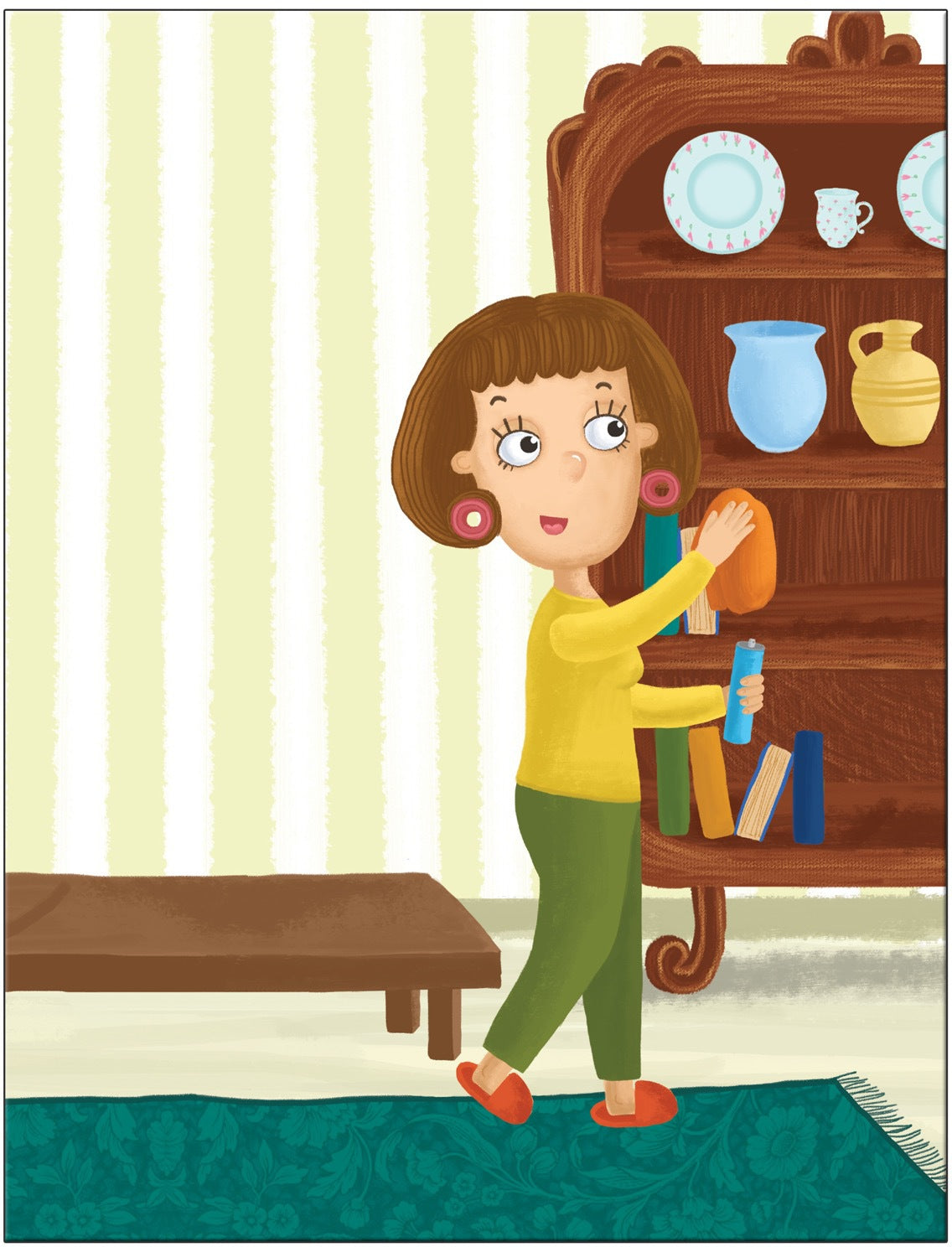 Развивающие наклейки для малышей. В доме