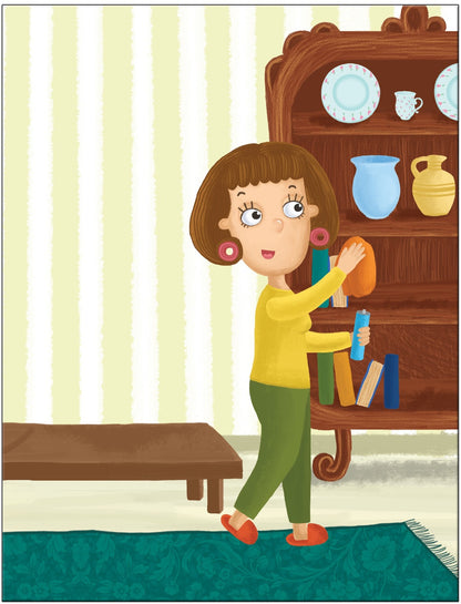 Развивающие наклейки для малышей. В доме