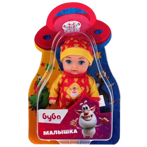 Пупс неозвучка БУБА 12см, можно купить, на блистере КАРАПУЗ в кор.120шт