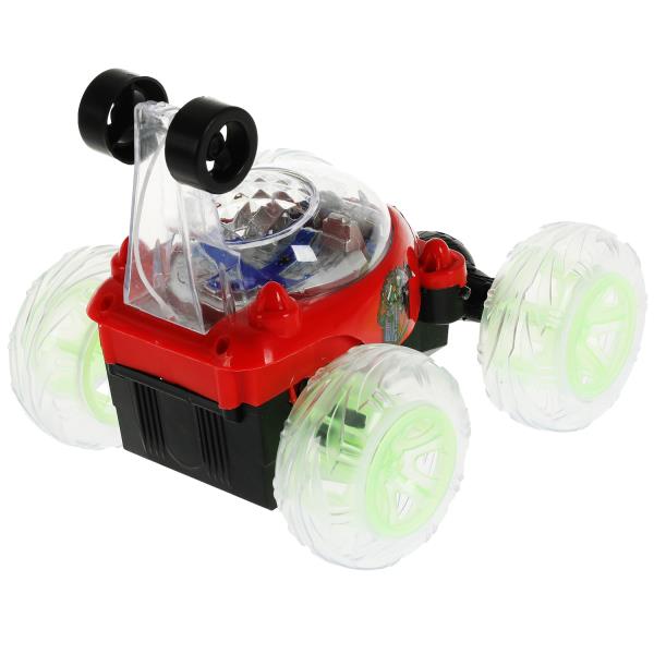 Машина-перевертыш на ру Трансформеры свет-звук, кор.25*20*20см ТЕХНОДРАЙВ в кор.24шт