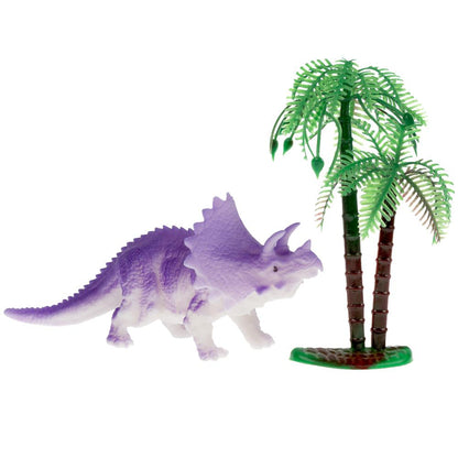 Jeu en plastique pour dinosaures. меняют цвет в воде. пак. с хэдером. ИГРАЕМ ВМЕСТЕ в кор.2*160шт