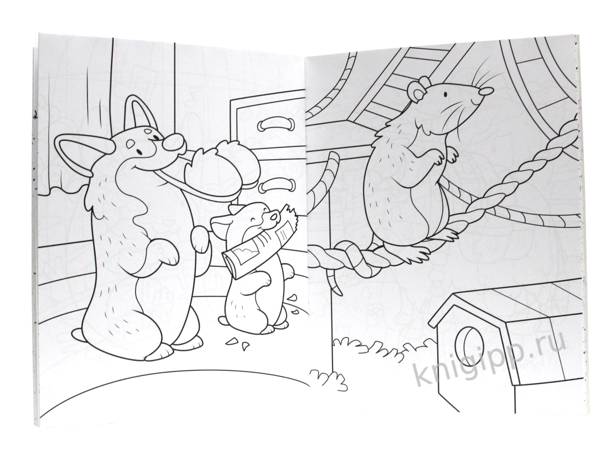 СУПЕР-ПУПЕР РАСКРАСКА. ДОМАШНИЕ ЖИВОТНЫЕ