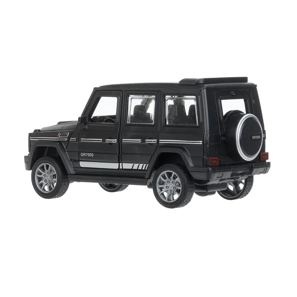 Машина пластиковая MERCEDES-BENZ G-CLASS 12 см, инерц, черный, кор. Технопарк в кор.2*120шт