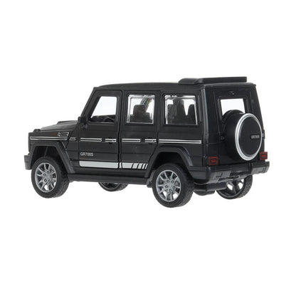 Машина пластиковая MERCEDES-BENZ G-CLASS 12 см, инерц, черный, кор. Технопарк в кор.2*120шт