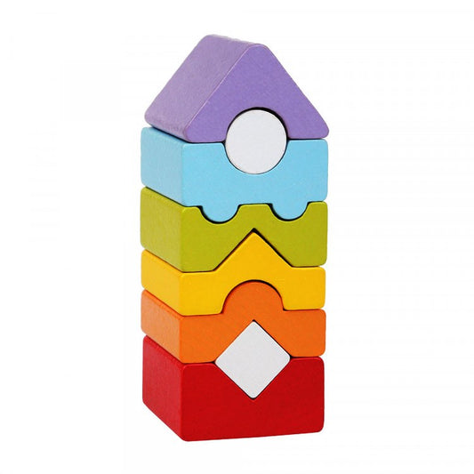 CUBIKA.15009/LD-12 Игрушка логическая "Башня" /30