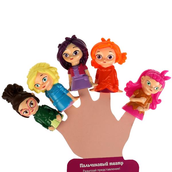 Игрушка пластизоль для купания пальчиковый театр 7 см "сказочный патруль" КАПИТОШКА в кор.2*12шт