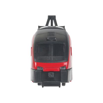 Модель металл АЭРОЭКСПРЕСС ПОЕЗД, 16 см, двери, инерция, коробка Технопарк в кор.2*24шт