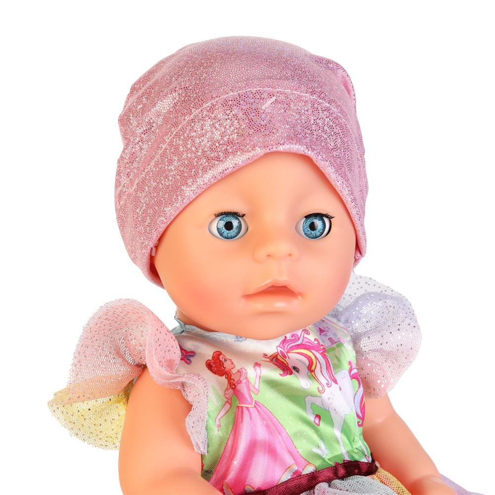 Пупс озвуч Шаинский музыка 30 см, пьет, писает, закр. глазки, 4 акс КАРАПУЗ в кор.12шт