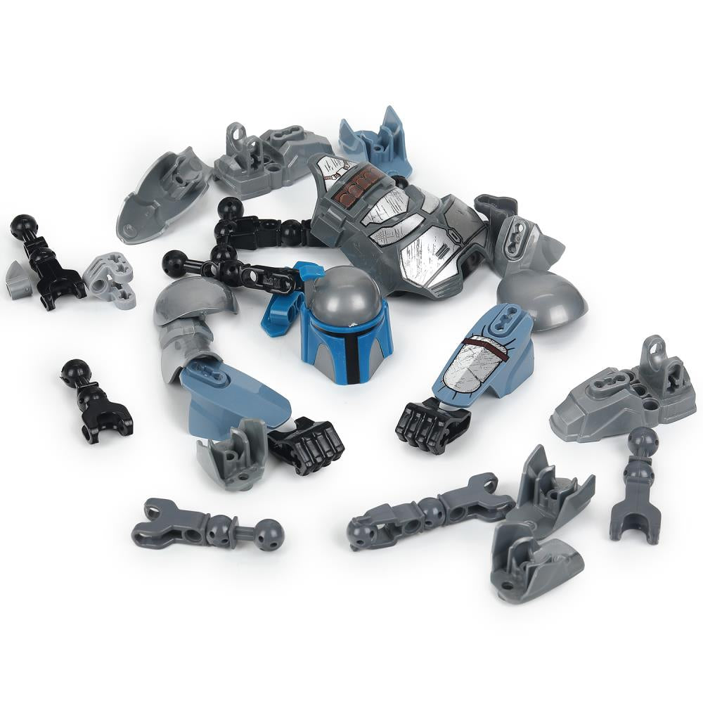 80005-ZH Конструктор сборная фигурка космические сражения, 85 дет. Город мастеров в кор.2*36шт