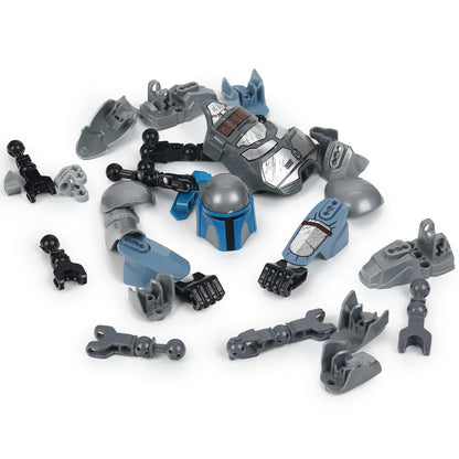 80005-ZH Конструктор сборная фигурка космические сражения, 85 дет. Город мастеров в кор.2*36шт