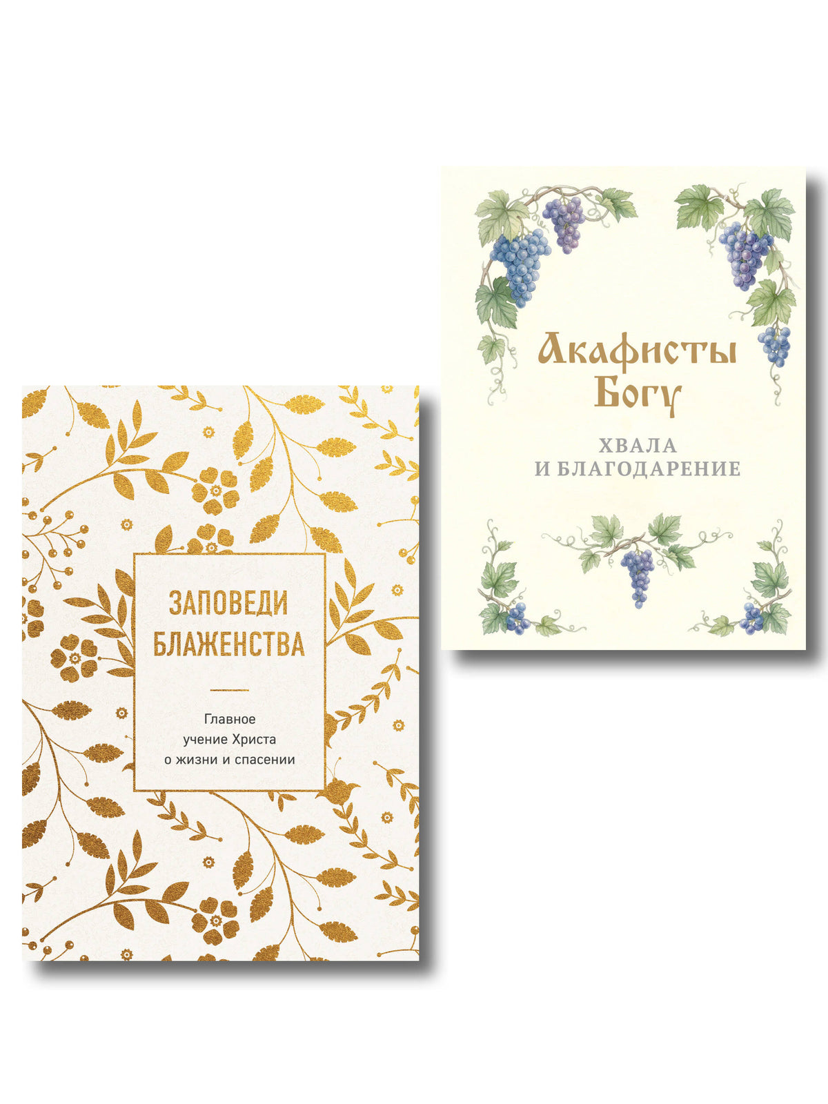 Комплект из 2-х книг: Заповеди, хвала и благодарение (ИК)