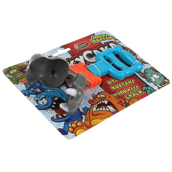 Рука механическая кусака бегемот, блист.24,5*17,5*4см ИГРАЕМ ВМЕСТЕ в кор.2*72шт